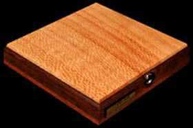 Silky Oak Stomp Box