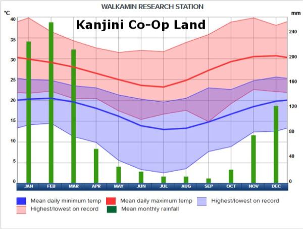 Climate for Walkamin