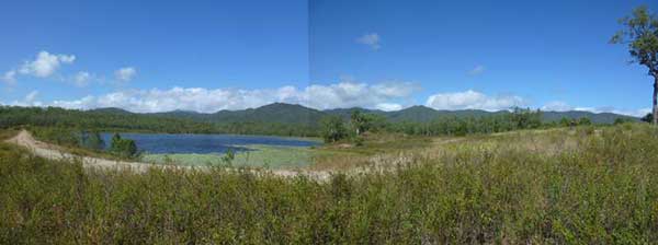 View from the proposed community centre site